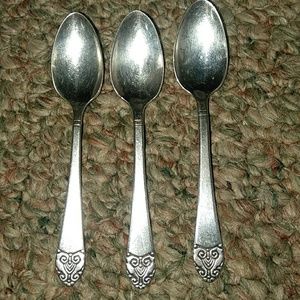 Victorian Waldorf spoon set (3)